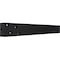 Ekena Millwork Hidden Floating Steel Heavy Duty Bracket w/ Flange, Powder Coated Black 2 1/2"W x 20"D x 1 1/2"H BKTM02X20X01HFPBL - alternate 9